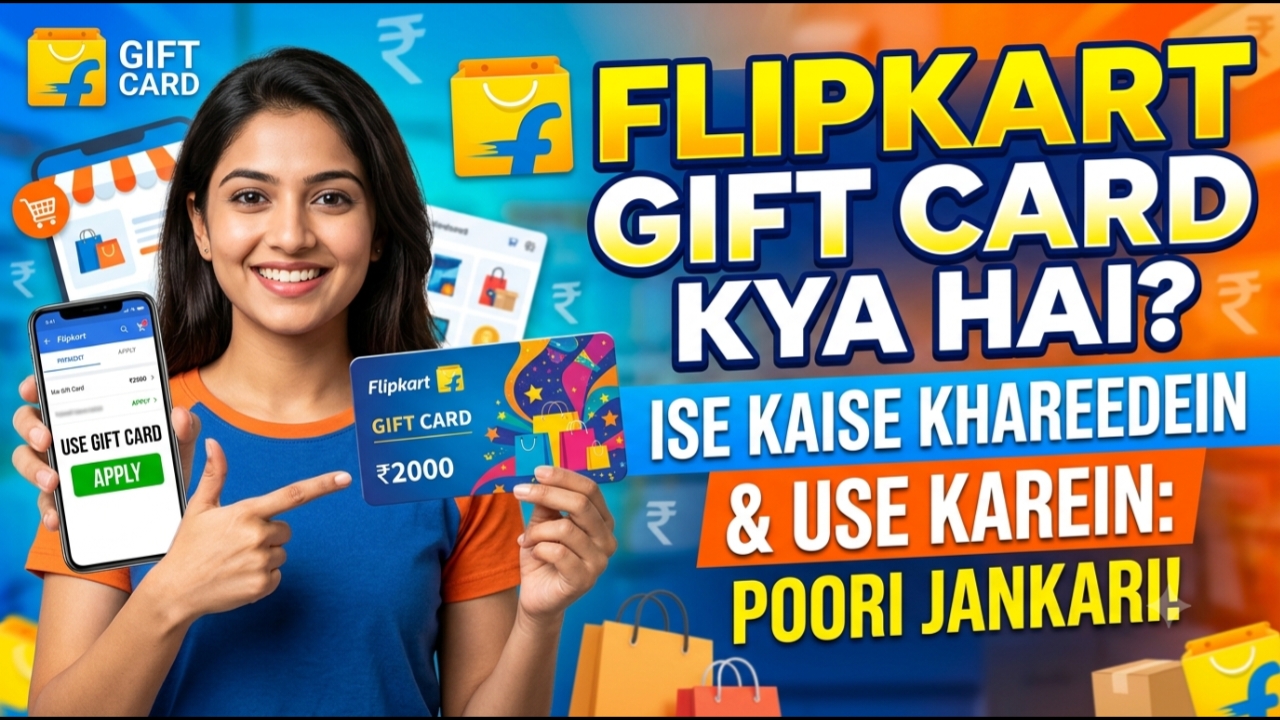​Flipkart Gift Card Kya Hai? Ise Kaise Khareedein aur Use Karein: Poori Jankari
